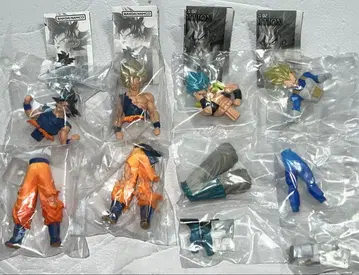 드래곤볼 초 HG GOKU SAIYAN EDITION 4체 세트