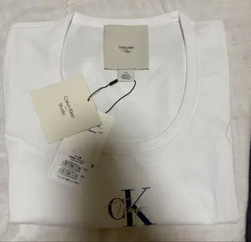 Calvin Klein 하라주쿠 오픈 한정판 컬렉션 티셔츠 여성용 L