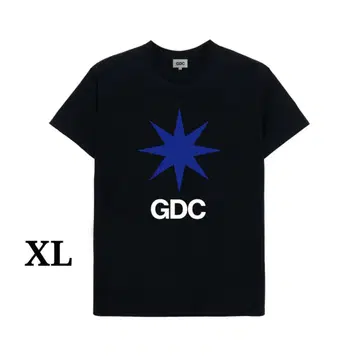 25AW GDC star tee black XL