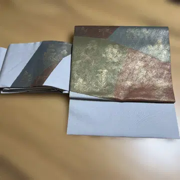 나고야 오비 시오제 낙관 있음 포인트 패턴 새상품급