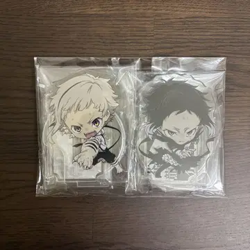 문호 스트레이독스 아츠시&아쿠타가와 아크릴 스탠드&캔뱃지