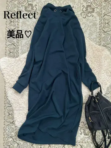 새상품급 Reflect 리플렉트 종이상자 후드티 롱 원피스