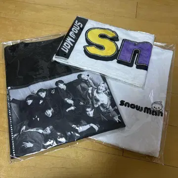 스노우 월드 T셔츠 타월