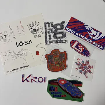 Kroi 스티커 세트 Magnetic