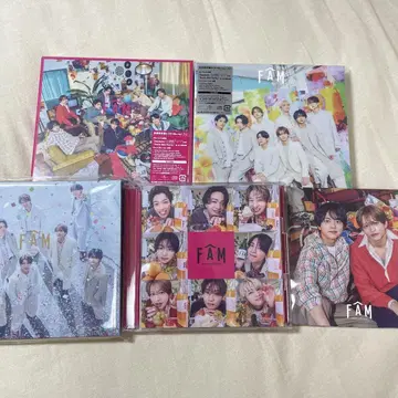 timelesz FAM 앨범 4가지 형태