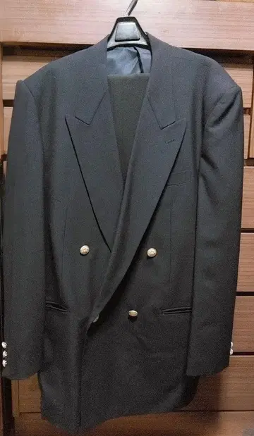 더블 브레스트 테일러드 자켓 쇼와 레트로