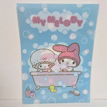 레어 Sanrio 2006 마이멜로디 바스타임 클리어 파일