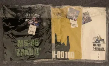 건담 UT 유니클로 UNIQLO 티셔츠 3개 세트