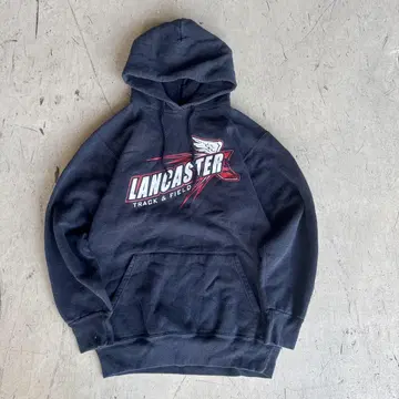 EAGLE USA LANCASTER 육상 팀 로고 후드티 구제 의류