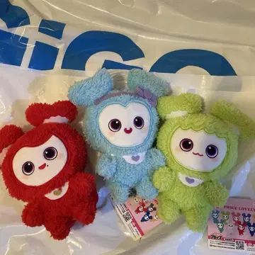 TWICE LOVELYS 포근포근 앉은 봉제 인형 3체 세트