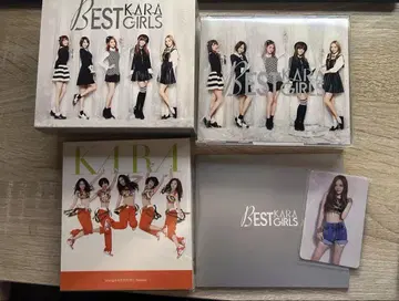 KARA BEST GIRLS 초회 한정판 A CD DVD