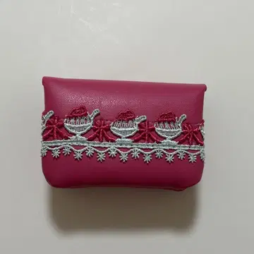 치카자와 레이스 빙수 미니 파우치