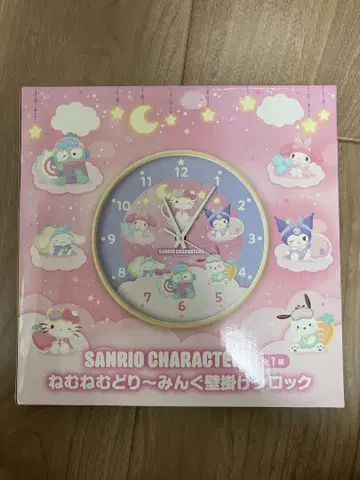 SANRIO 네무네무도리밍 캐릭터 시계