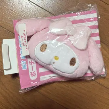 마이멜로디 봉제 인형 산리오 제일복권 파우치 [ 새상품 레어 ]