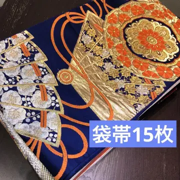 [ 오비 묶음 판매 ] 후쿠로 오비 15개 리메이크 소재 핸드메이드용
