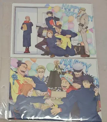 주술회전 MAPPA 벌스데이 클리어 파일 이타도리 유우지 세트