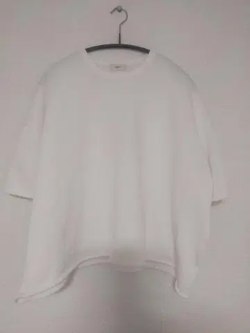 IENA LEVITA 코튼 하프 슬리브 풀오버 화이트