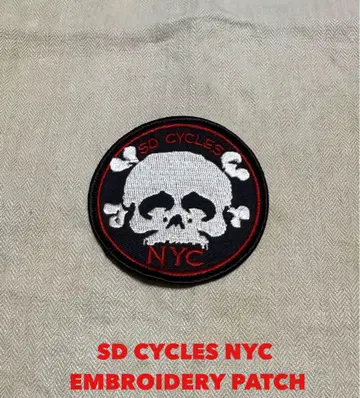 SD CYCLES NYC EMBROIDERY PATCH