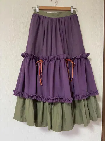 RRR TOKYO 2way tiered dress skirt 튤