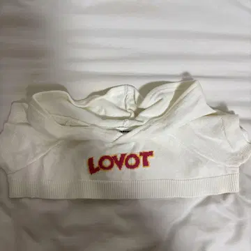 LOVOT 후드티 화이트