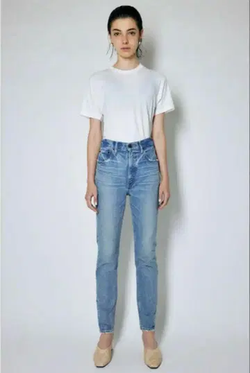 MOUSSY mvs skinny 라이트 블루 24 사이즈