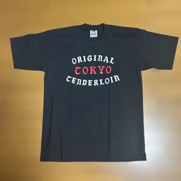 시부야점 한정판 텐더 로인 TEE OTT BLACK L