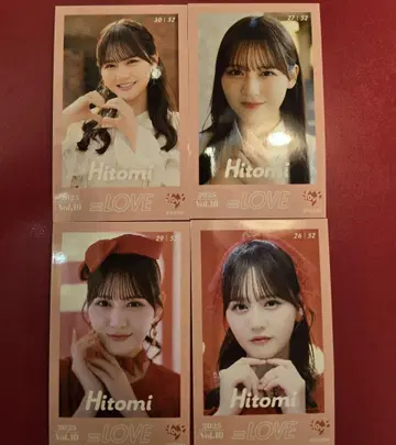 =LOVE 이코러브 타카마츠 히토미 미니 사진