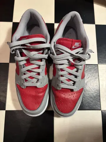 DUNK LOW 'VARSITY RED SILVER