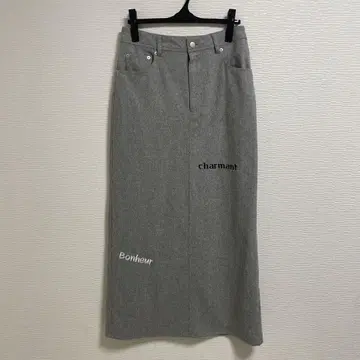 LOUNGEDRESS(라운지 드레스) 그레이 타이트 스커트