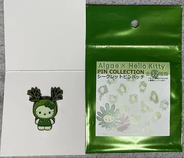 톳 핀 배지 만박 일본관 Algae 조류 키티