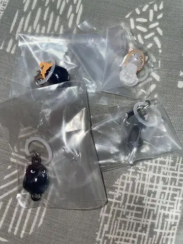 연결 고리 참 하이큐 마스코트 4종