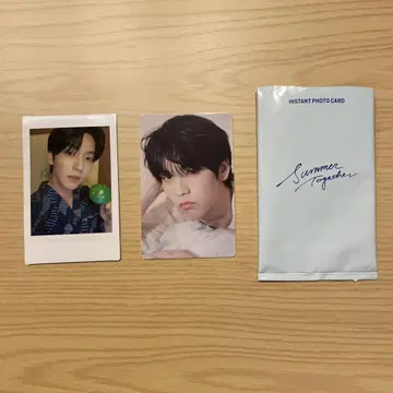 Summer Together 인스턴트 사진 트레이딩 카드 수빈