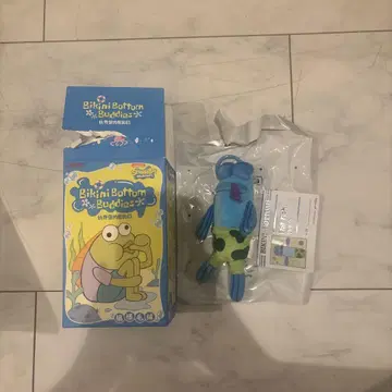 스펀지밥 피쉬 봉제 인형 POPMART 팝마트