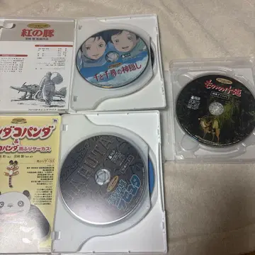 지브리 특전dvd dvd 8작품 정품케이스 2개 일괄