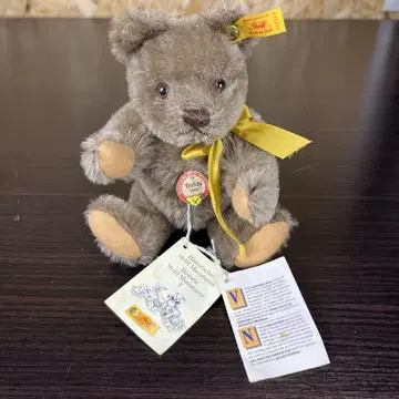 [ 레어 ] Steiff 미니어처 테디베어 캐러멜