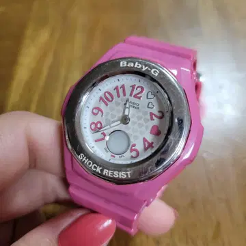 Baby-G 핑크 손목시계