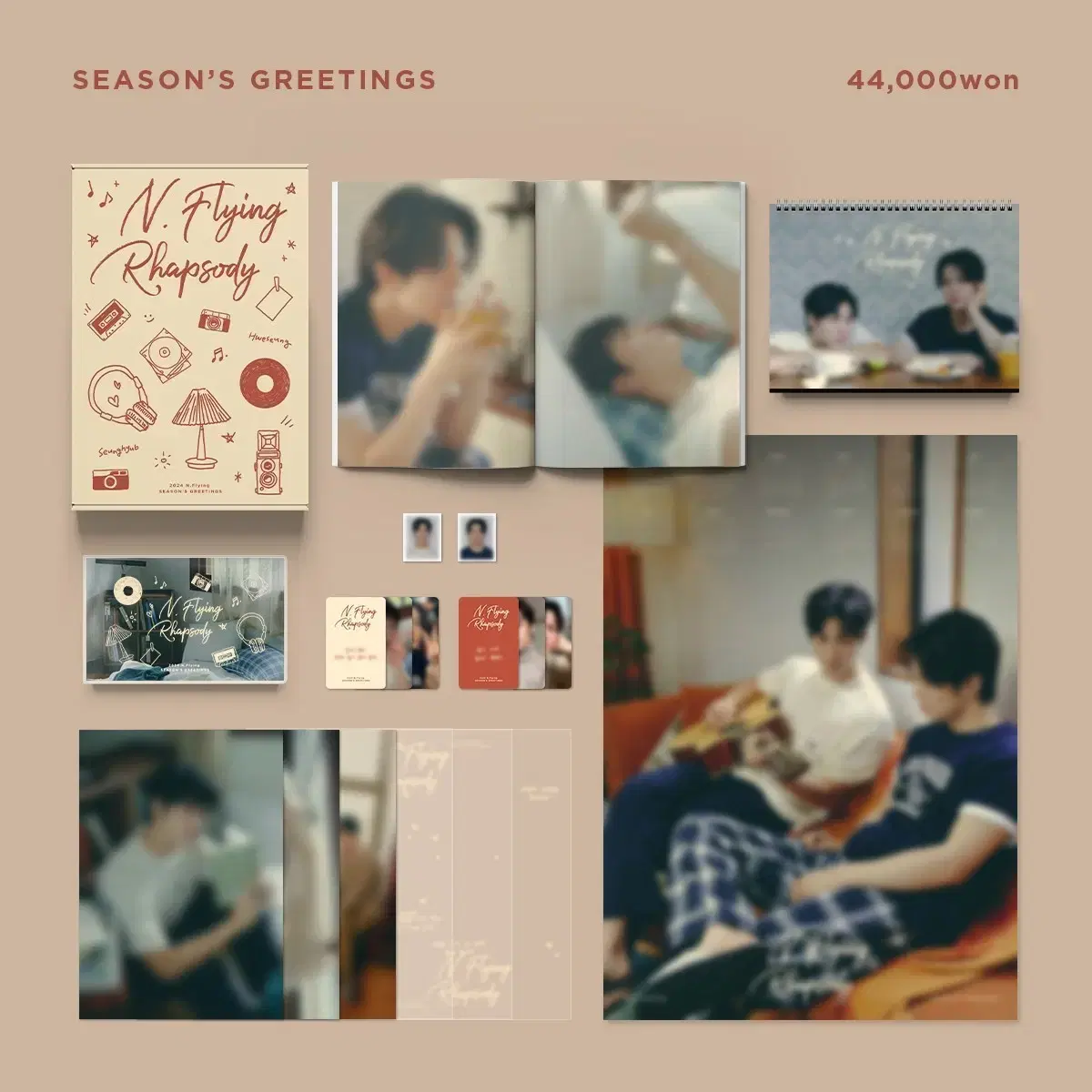N.FLYING | 엔플라잉 N.flying 4th Official Fan Club Kit wts