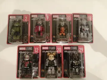 MARVEL 해피 복권 BE@RBRICK 페어브릭상 7종