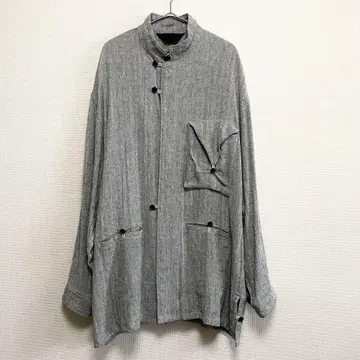 ESSAY PALERMO SHIRT 스탠드 카라 셔츠 자켓