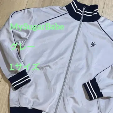 희귀색 그레이 msb MySugarBabe 트랙 자켓 저지 L