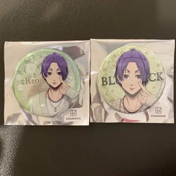블루 록 White&Pistachio 미카게 레오 캔뱃지