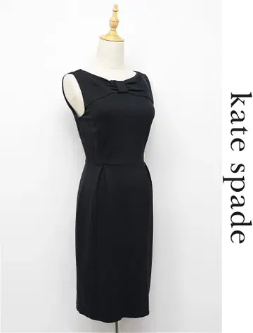 I478/kate spade NEW YORK 슬리브리스 원피스 0 블랙