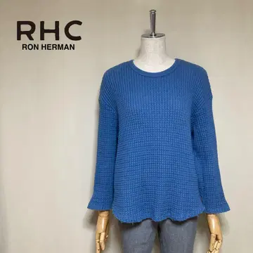 RHC 론 헤르만 세탁 가능한 와플 코튼 티셔츠 여성용 S~M
