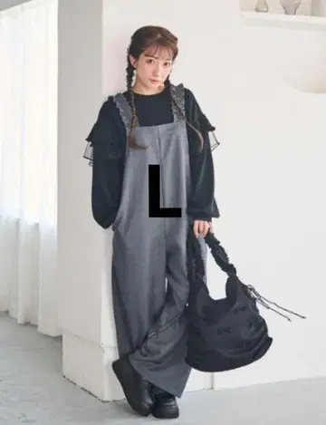 새상품 츠지 노조미 살로펫 그레이 L 시마무라 AngeCharme 팬츠