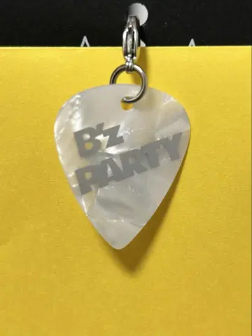 B'z PARTY 기타 피크형 키링