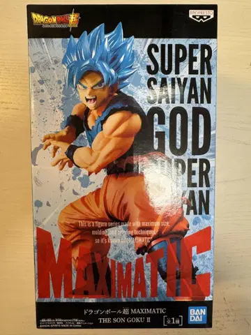 드래곤볼 초 MAXIMATIC 손오공 초사이어인 블루
