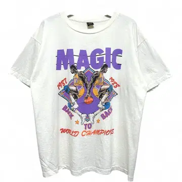 구제 의류 90s MAGIC JOHNSON USA제 빈티지 T셔츠 807