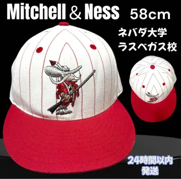 [ 7 1/4 58cm ] 미첼앤네스 네바다 대학 라스베이거스 캠퍼스