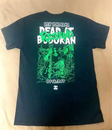 ken yokoyama 부도칸 라이브 T셔츠 M