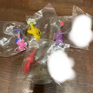 피크민 키링 4개 세트